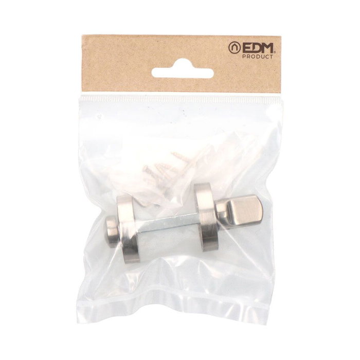 Poignée avec rosace EDM 85446 707 Aluminium Poignée avec rosace EDM 85446 707 Aluminium