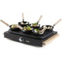 Domo DO8719W Wok party set 2-en-1, 6 personnes, Noir