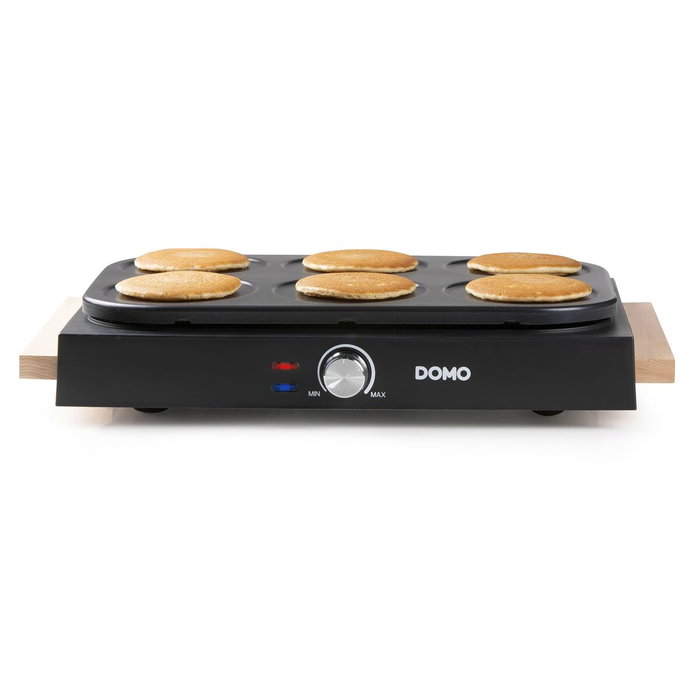 Domo DO8719W Wok party set 2-en-1, 6 personnes, Noir Domo DO8719W Wok party set 2-en-1, 6 personnes, Noir