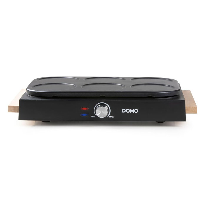 Domo DO8719W Wok party set 2-en-1, 6 personnes, Noir Domo DO8719W Wok party set 2-en-1, 6 personnes, Noir