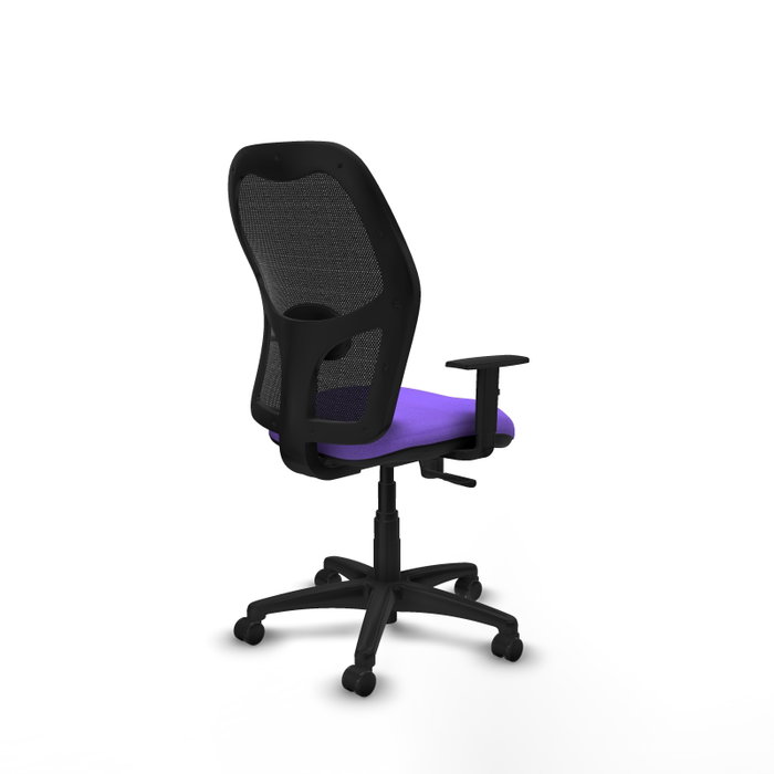 PIQUERAS Y CRESPO Chaise Alocén Synchro Violet/Noir PIQUERAS Y CRESPO Chaise Alocén Synchro Violet/Noir