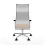 Piqueras y Crespo Chaise de Bureau Albacete Orange et Blanc