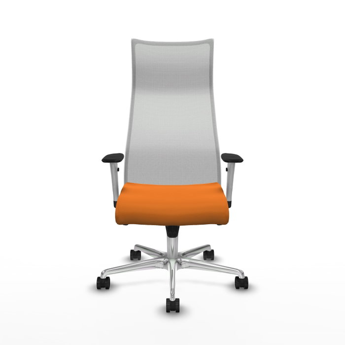 Piqueras y Crespo Chaise de Bureau Albacete Orange et Blanc Piqueras y Crespo Chaise de Bureau Albacete Orange et Blanc