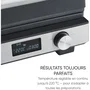 Severin KG 2380 - Gril 3-en-1 Gaufrier Croque-Monsieur - 2000 W - 3 jeux de plaques interchangeables antiadhésives - Écran LED - Noir/Inox