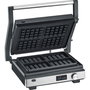 Severin KG 2380 SEVINI Flex Contact Grill, 3 jeux de plaques, 2000 W, Noir / Inox