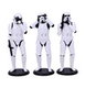 Nemesis Now Pack de 3 figurines Original Stormtrooper Three Wise Stormtroopers