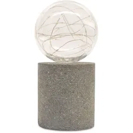 Garden ID Nordic Light - Lampe de table solaire extérieure - Autonomie 6 à 8h - Design transparent nordique - Rechargeable