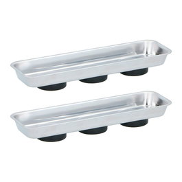 Kinzo Lot de 2 plateaux magnétiques 65 x 226 mm