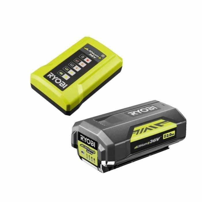 Ryobi Pack Batterie Lithium+ 36V 2,0 Ah et Chargeur Standard 1,7 A