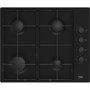 Beko HIGG64123SB - Table de cuisson à gaz 4 feux 60 cm, noir