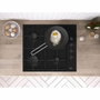 Beko HIGG64123SB - Table de cuisson à gaz 4 feux 60 cm, noir