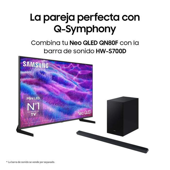 TV intelligente Samsung TQ50QN80FAUXXC 50" 4K Ultra HD HDR Neo QLED TV intelligente Samsung TQ50QN80FAUXXC 50" 4K Ultra HD HDR Neo QLED