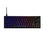 Clavier Gamer Mécanique Filaire The G-Lab KEYZ TITAN - Format 65%, Switches Outemu Rouge, Rétroéclairage RGB, Anti-Ghosting, Noir
