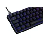 Clavier Gamer Mécanique Filaire The G-Lab KEYZ TITAN - Format 65%, Switches Outemu Rouge, Rétroéclairage RGB, Anti-Ghosting, Noir