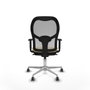 Piqueras y Crespo Chaise de Bureau 1D086G0 Crème