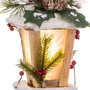 BigBuy Home Lampadaire en bois 13 x 13 x 60 cm