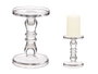 GIFTDECOR Candélabre Cristal Anneau S 19cm