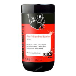 Real Natura Mascara Sem Sal Pro-Vitamina Bomba 1kg