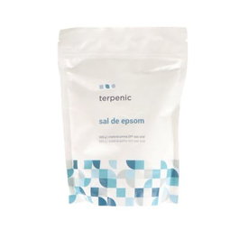 TERPENIC Sel d'Epsom 500g - Sulfate de magnésium pour bains et usage alimentaire