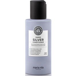 Maria Nila Sheer Silver Après-shampooing Protecteur de Couleur - Soin Capillaire pour Cheveux Colorés - 100 ml