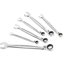 Facom Coffret de 6 clés mixtes à cliquet, ouvertures 8-17 mm