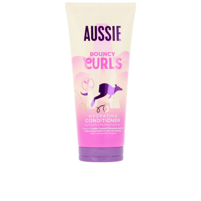 Aussie Revitalisant Hydratant Bouncy Curls pour Boucles 2B a 3B, 200 ml