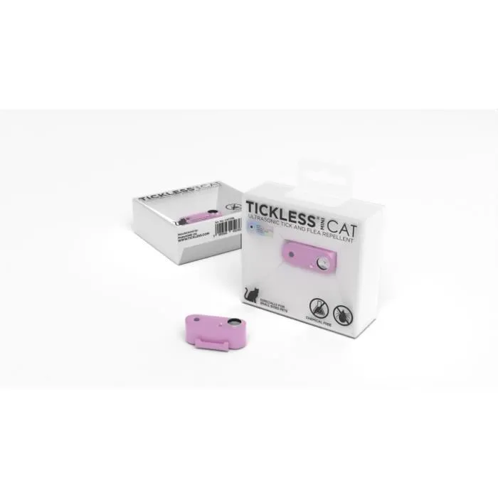 Tickless Mini Cat - Répulsif ultrason chat - Protection contre les tiques et puces - Organ Purple