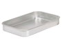 KINVARA Plaque de cuisson en aluminium 35x22cm, Plata, lot de 6