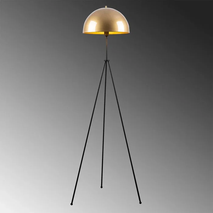 Orel Lampe de Sol Moderne Can - NT - 113 Dorée/Noire 1xE27 Sans Ampoule OPV-521SHN1528 Orel Lampe de Sol Moderne Can - NT - 113 Dorée/Noire 1xE27 Sans Ampoule OPV-521SHN1528