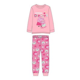 Cerdá Pijama long Peppa Pig 5 ans - Pyjama en jersey pour enfant fille, taille 5 ans, couleur rose