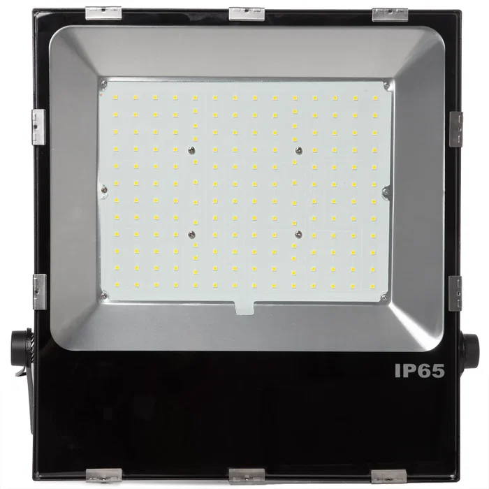 Proyector LED Slimline 150W 25500 Lumen, 6000K, IP65, Régulation TRIAC, CRI élevé, 120° - Projecteur pour Extérieur, Ateliers, Usines