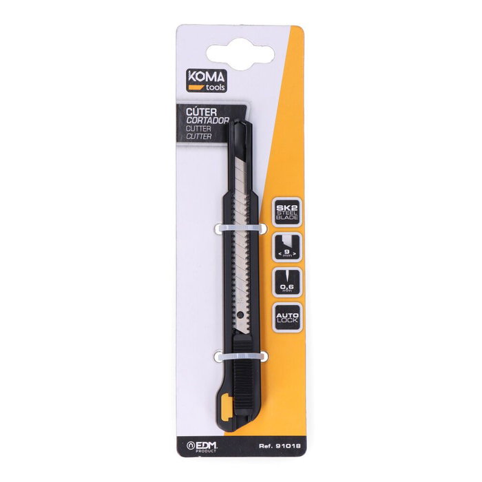 Koma Tools Cutter avec lame de 9 mm