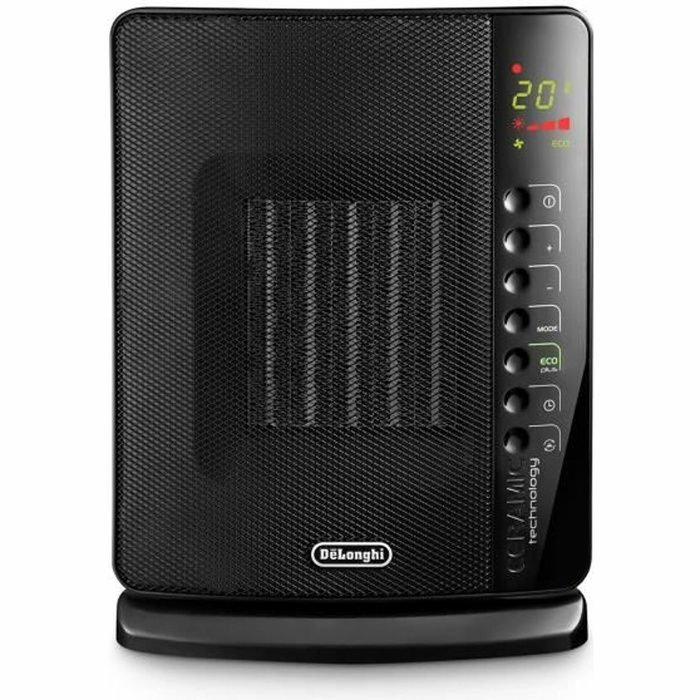 DELONGHI Soufflant céramique 2400W - Noir et chrome