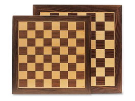 Cayro Tab. - Jeu d'échecs en bois 35x35 cm - Multilingue - Échiquier de marqueterie - Pour 2 joueurs - À partir de 5 ans