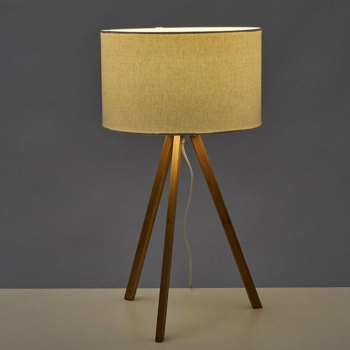 BigBuy Home Lampe de bureau Naturel
