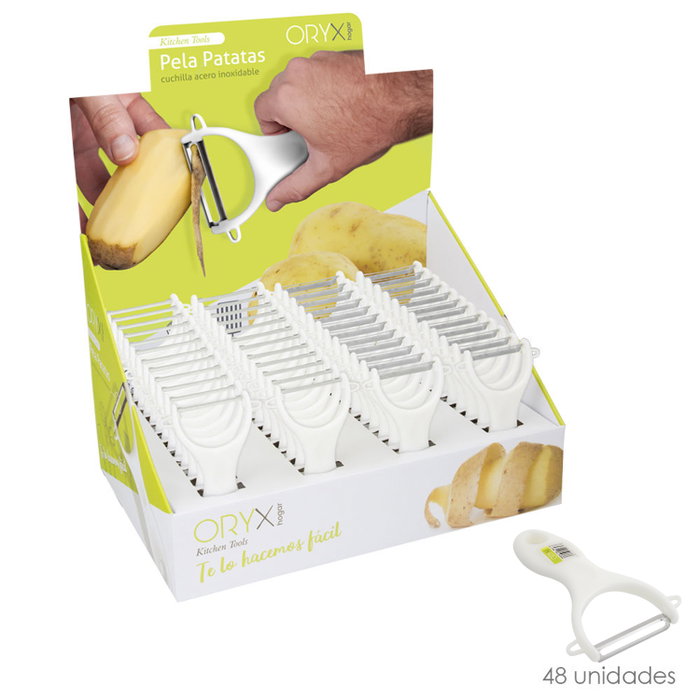 ORYX Pelador de patatas con mango en plastique ORYX Pelador de patatas con mango en plastique