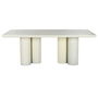 Table de Salle à Manger Home ESPRIT Granite Bois MDF 200 x 100 x 76 cm