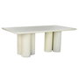 Table de Salle à Manger Home ESPRIT Granite Bois MDF 200 x 100 x 76 cm