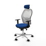 Piqueras y Crespo Chaise de Bureau 1D086N2 Bleu