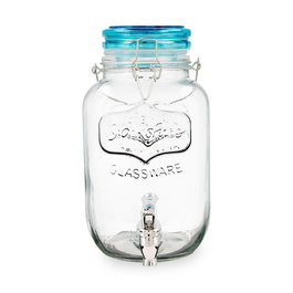 Quid Distributeur de Boissons Viba 4 L Verre (6 Unités) Multicolor