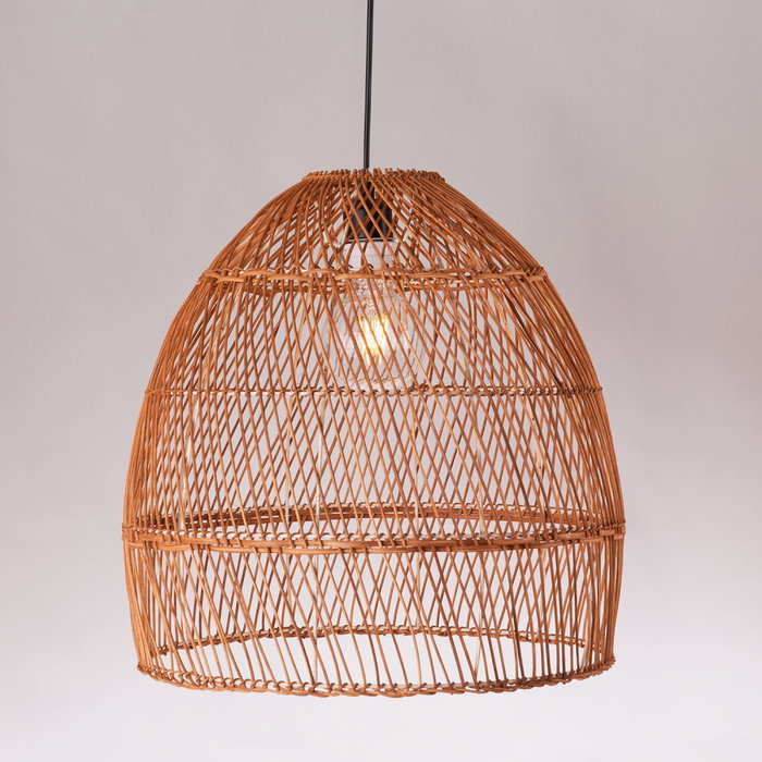 Suspension Avondale en rotin