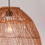 Suspension Avondale en rotin