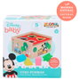 WOOMAX - Jouet d'éveil en bois à empiler formes Mickey et Minnie pour bébé +12 mois - Cubo Disney 5 pièces