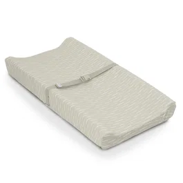 Ingenuity Matelas à langer Cozy Clean beige avec harnais de sécurité