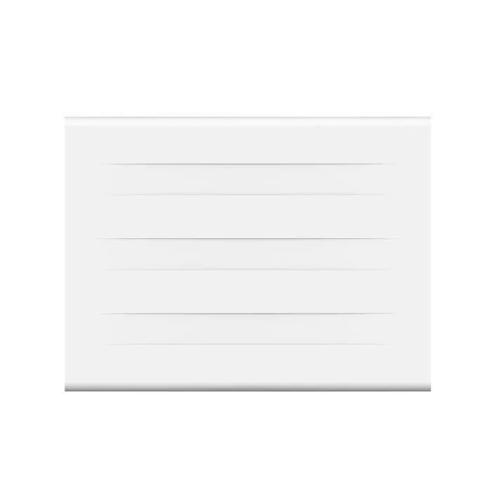 Oceanic Radiateur électrique fixe à inertie sèche NF - Double coeur de chauffe céramique - 1000 W - Blanc mat - Thermostat électronique et programmation Oceanic Radiateur électrique fixe à inertie sèche NF - Double coeur de chauffe céramique - 1000 W - Blanc mat - Thermostat électronique et programmation