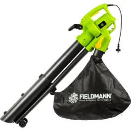 Fieldmann FZF 4008-E Aspirateur Souffleur Broyeur Électrique 3000 W pour Jardin, 240 km/h, Sac 45 L
