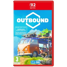 Just For Games Outbound - Jeu d'aventure et de construction en monde ouvert pour Nintendo Switch - Transformez votre camping-car en maison mobile