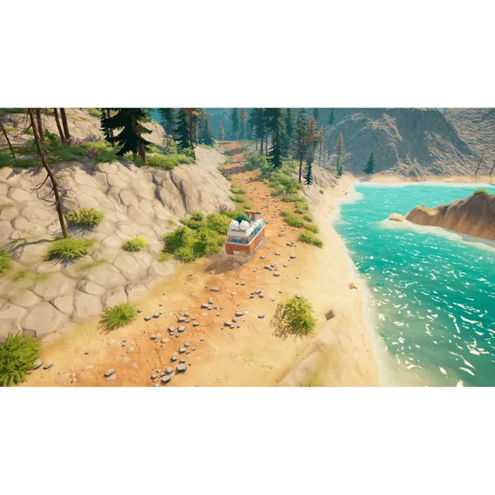 Just For Games Outbound - Jeu d'aventure et de construction en monde ouvert pour Nintendo Switch - Transformez votre camping-car en maison mobile