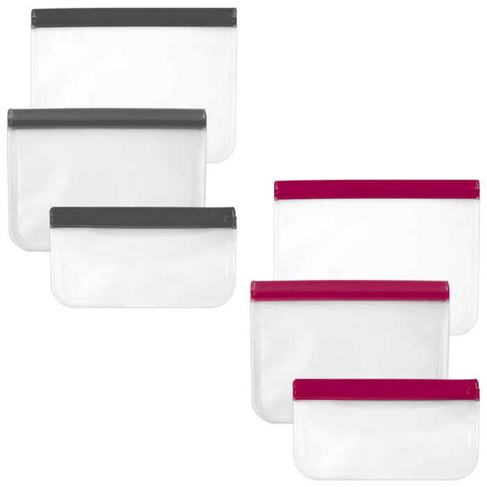 Cook Concept Jeu de 3 sacs de conservation réutilisables