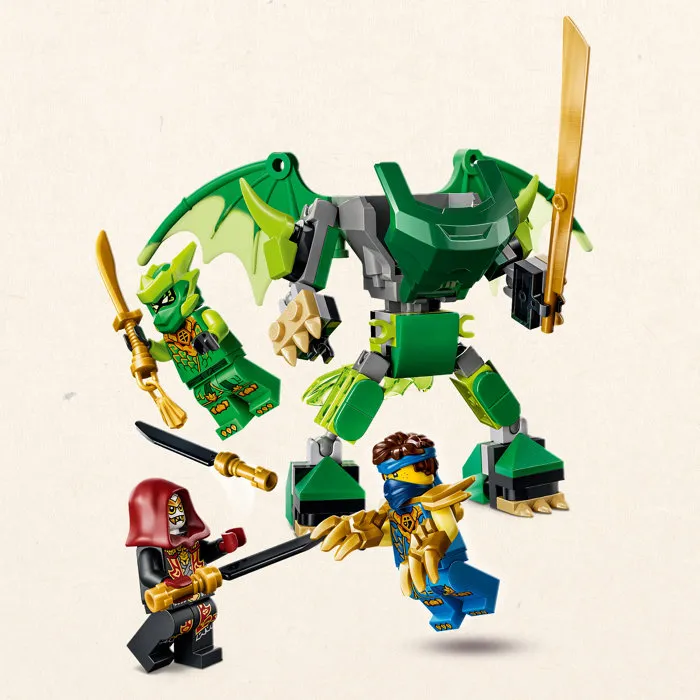 Lego 71862 Pack de Combat le Robot Dragon de Lloyd - Jeu Ninja 6 Ans Cadeau - NINJAGO Saison 4 Lego 71862 Pack de Combat le Robot Dragon de Lloyd - Jeu Ninja 6 Ans Cadeau - NINJAGO Saison 4